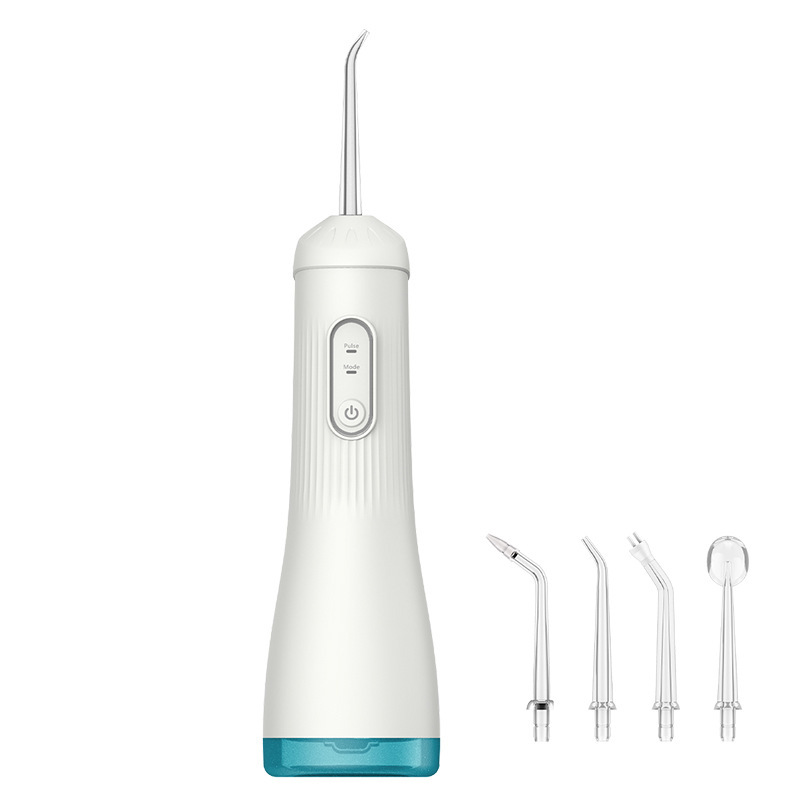Professional High-Frequency Water Flosser & Oral Irrigator – IPX7 Waterproof, 5 Nozzles, 4 Modes For Deep Teeth Cleaning_voghion.com