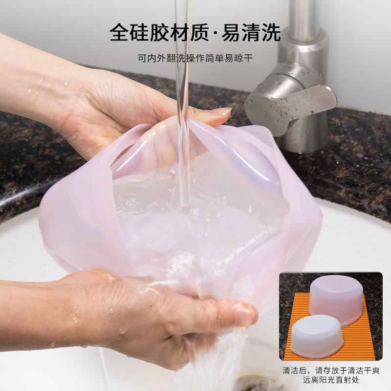跨境硅胶保鲜袋 可重复使用食品级加热急冻专用密封袋果蔬食品袋|undefined