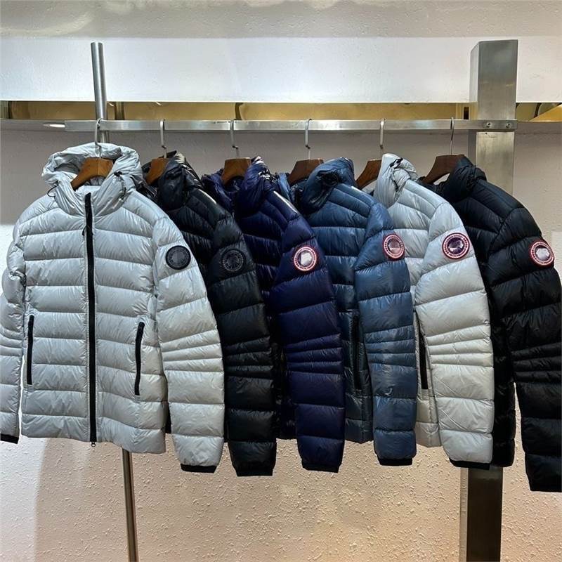 [Ready Stock for Delivery] Cross-Border Big Goose down Jacket, High-End Trendy Style, Light and Trendy Crofton Jacket 2227m