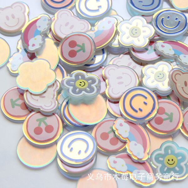 Cartoon acrylic children's accessories