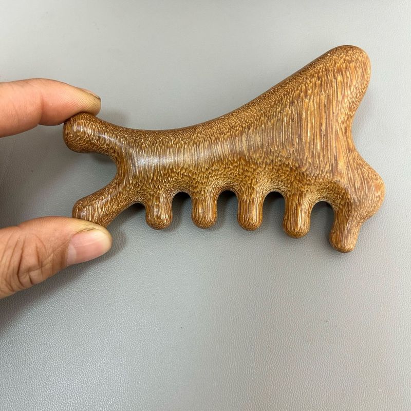 龍と鳳凰サンダルウッドモンスター 4 イン 1 サンダルウッドコーム頭経絡なだめるようなスクレーピング大歯ワイド歯コーム卸売家庭用ポータブル|undefined