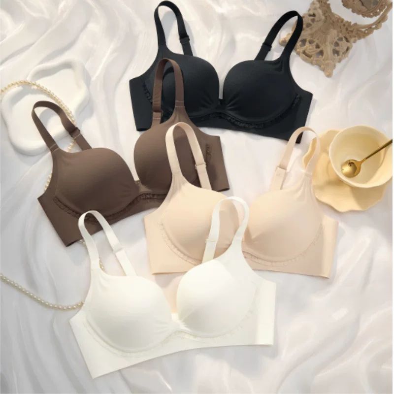 Д underwear, push up бюстгальтер, беспроводной бюстгальтер, топ-бюстгальтер