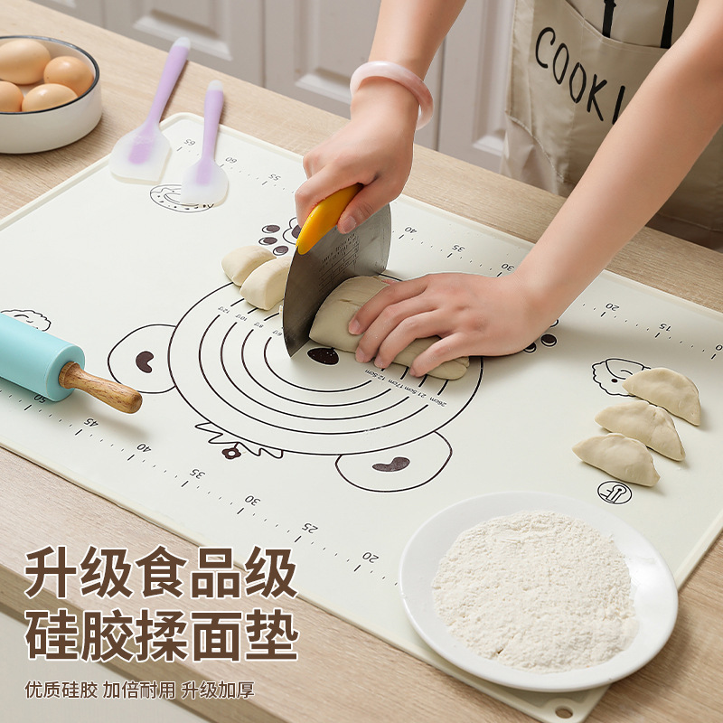 硅胶揉面垫家用食品级和面垫子加厚防滑擀面烘焙面板|undefined
