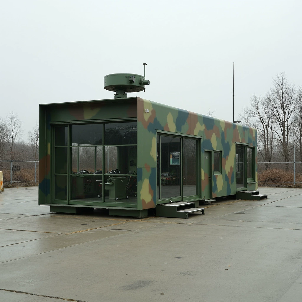 Эффективность экранирования кабины Nuojin Global Anti-Electromagnetic Pulse >80 дБ, соответствует стандарту испытаний на ЭМП