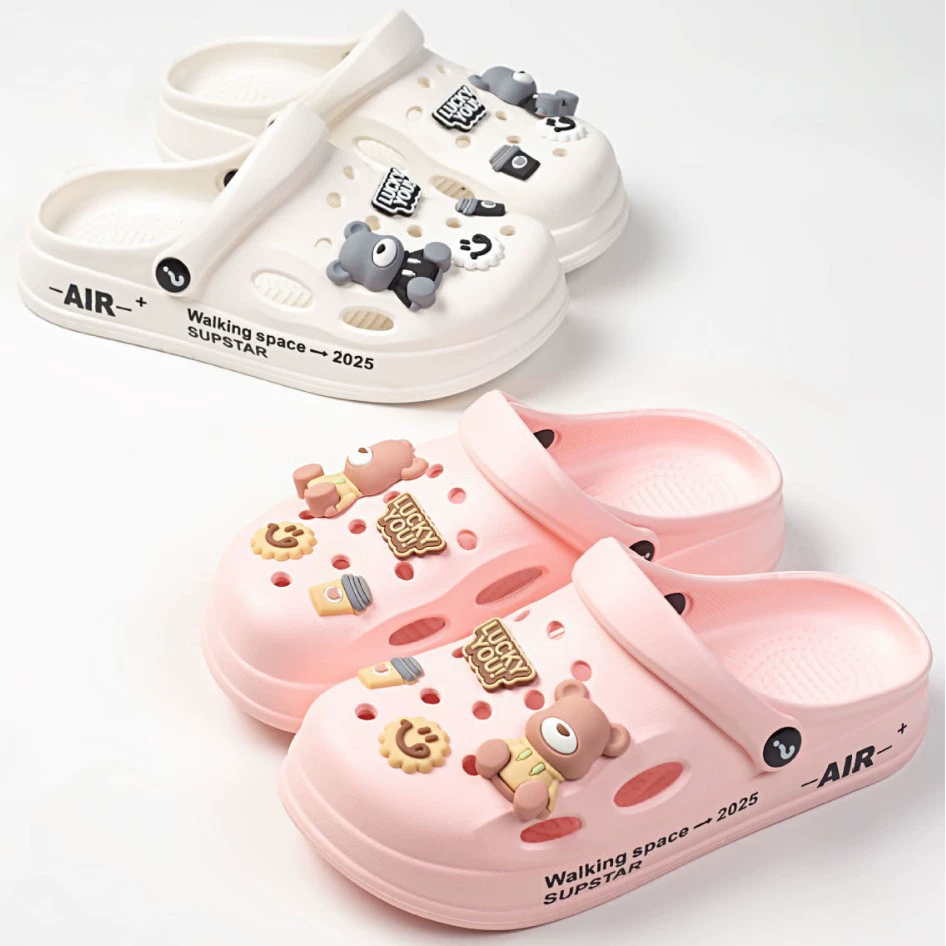 Fu Meijia 8185 садовая обувь EVA материал пара летом носить в помещении женские босоножки