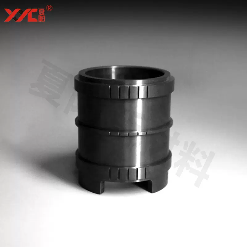 氮化硅线圈骨架 陶瓷衬套 可打样 非标来图来样 精加工多槽管套