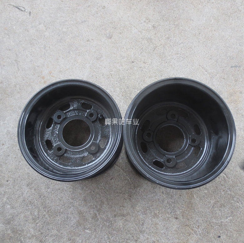 Go-Kart Accessories Big/Small Bull Atv 19X7-8 18X 9.5-8inch Tires Aluminum Wheel Hubs Wheel Rims