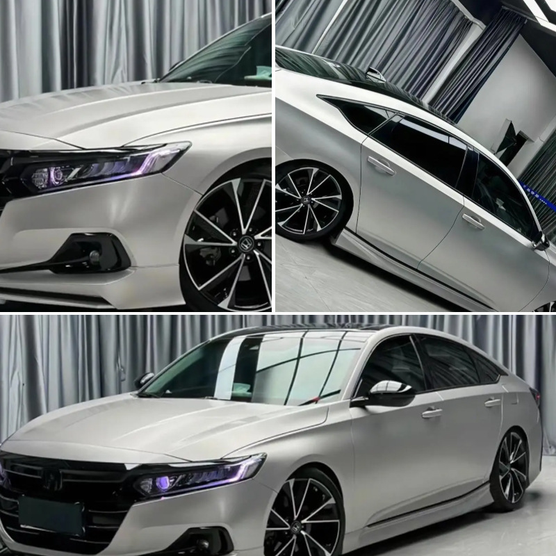Axxpel Matte Aluminum Mercury Tpu Car Paint Color-Changing Protective Film Ppf Heat Repair Scratch Protection