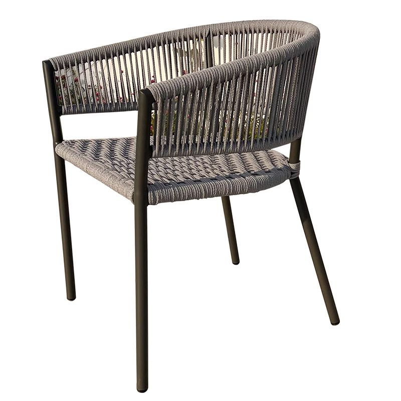 Mesas y sillas al aire libre, tienda de té con leche al aire libre, salón de café, ocio, impermeable, protector solar, jardín, balcón, combinación de ratán