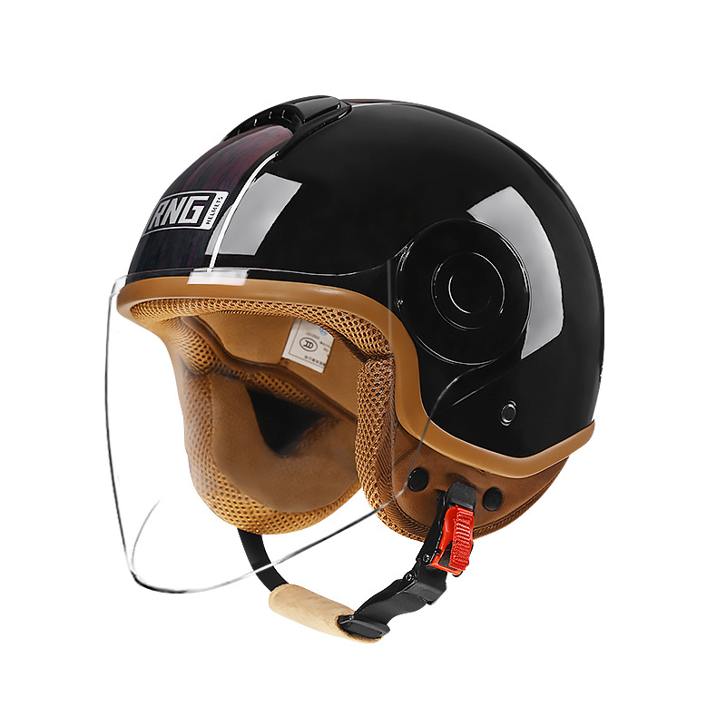 피아노 블랙 우드 그레인 (플러스 투명 긴 렌즈)