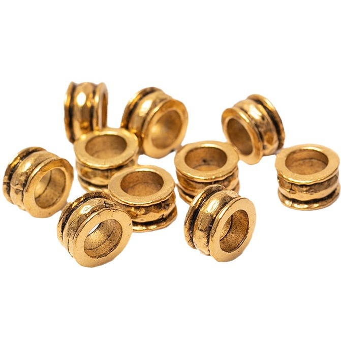 Peluca joyería Africana sucio trenzado decorativo cuentas headwear trenza cuentas tocado trenza con cuentas DIY accesorios para el cabello Retro