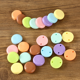 Simulation DIY Macaron Biscuits Miniature Food Toys Small Cake Model Dessert Shop Decoration Handmade Food Toys Accessories