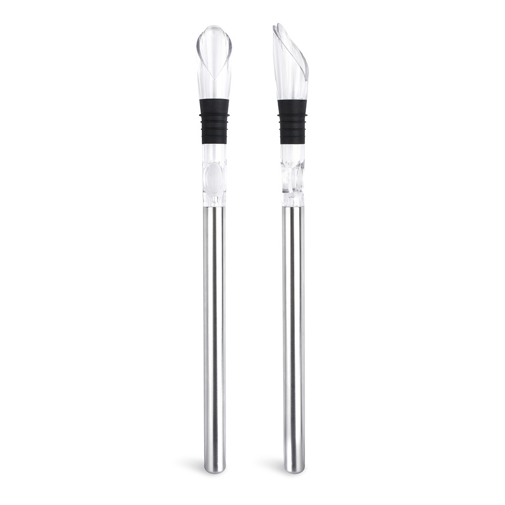 Ijswijn Koeler Stick Met Wijnschenker Roestvrijstalen Koelstok Koeler Biersap Drank Bevroren Stick Bar Party Tool