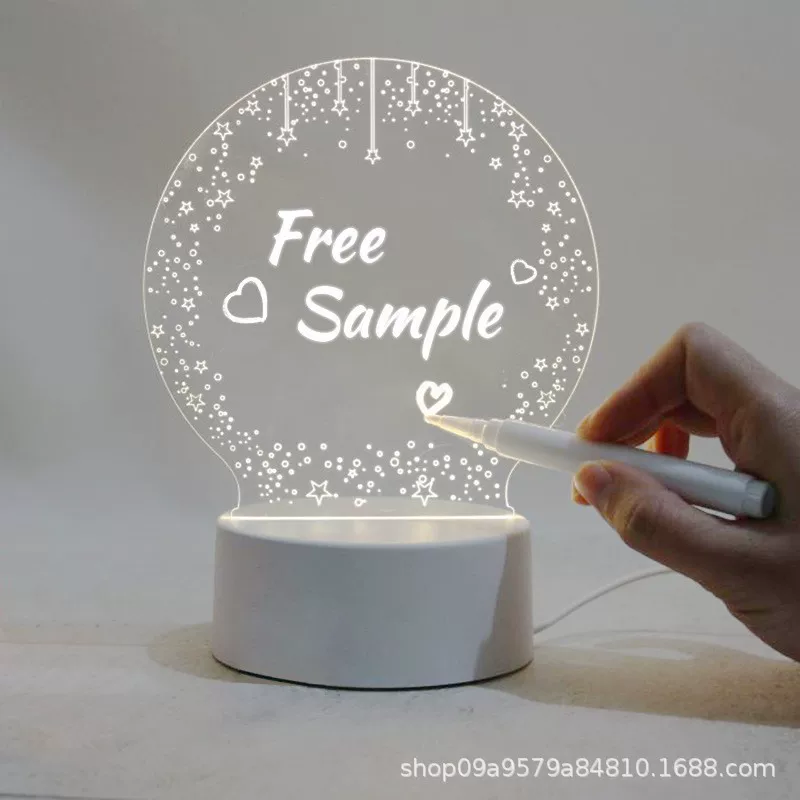 DIY HANDICRAFT Культура творческий маленький подарок сообщение ночник