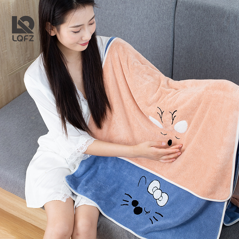 Toallas de baño de lana de coral para adultos engrosamiento fuerte absorción de agua secado rápido toalla de baño personalizada regalo para el hogar para bebés toalla de baño al por mayor