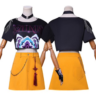 Yi Meng Halloween K-Pop Hunter Witch Group Mira Cos Korean Superstar Two-Dimensional Game Anime Role Play