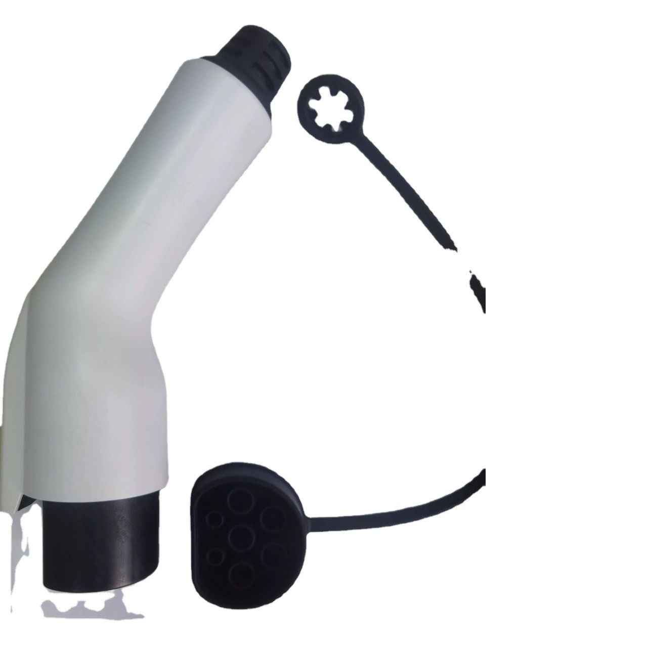 Новая энергия Автомобиль 3-фазный 7-отверстие зарядная головка оболочка плесень зарядная головка мужская модель автомобиля разрядная головка