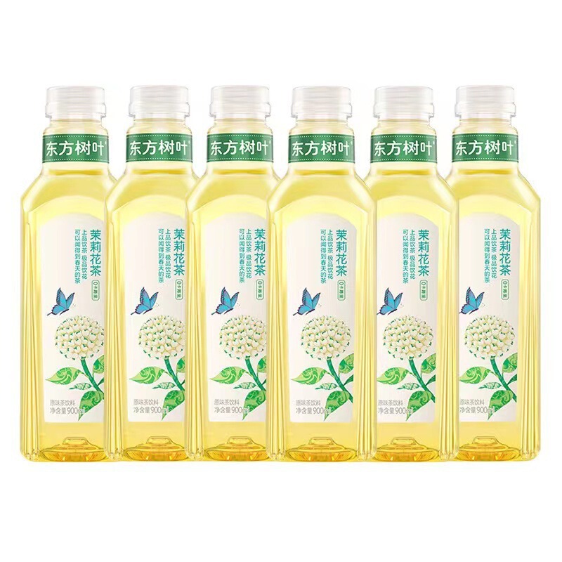 农夫山泉东方树叶茉莉花茶900ml12瓶装整箱大瓶500ml批发饮料|undefined
