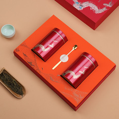 新款茶葉包裝盒空禮盒半斤一斤裝滇紅茶綠茶金駿眉茶葉鐵罐空禮盒