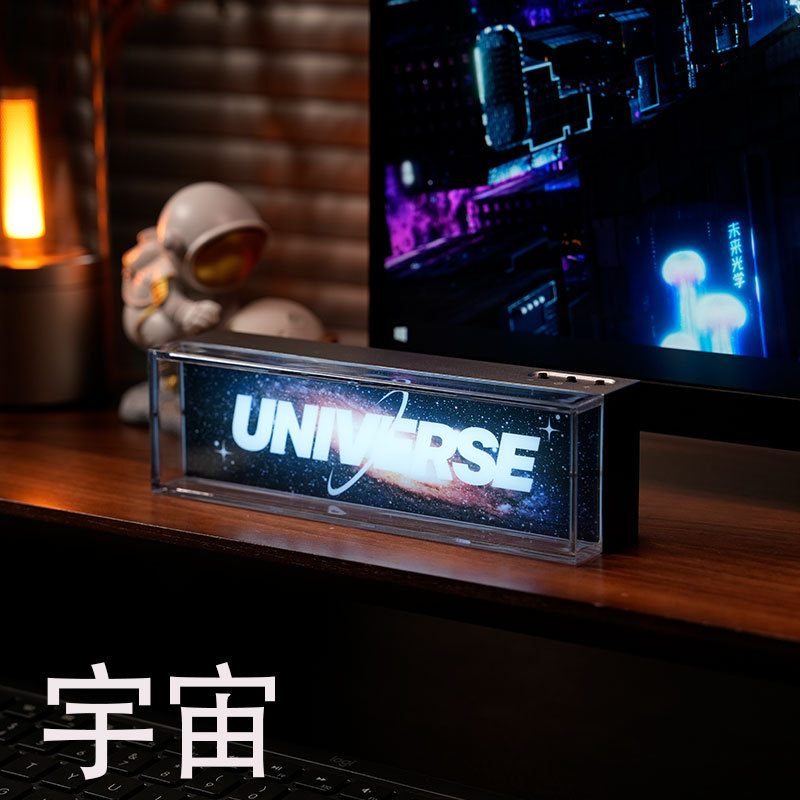 Lámpara eléctrica creativa decoración de escritorio atmósfera lámpara Mesa Hotel actividad publicidad al aire libre carga regalo luz la noche