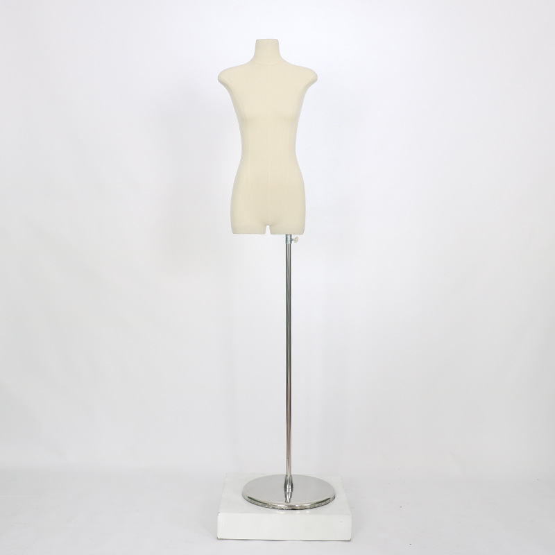 Mejorada modelo plano accesorios de las mujeres medio cuerpo ventana soporte muñeca tienda de ropa cuerpo modelo soporte de exhibición de cuerpo completo