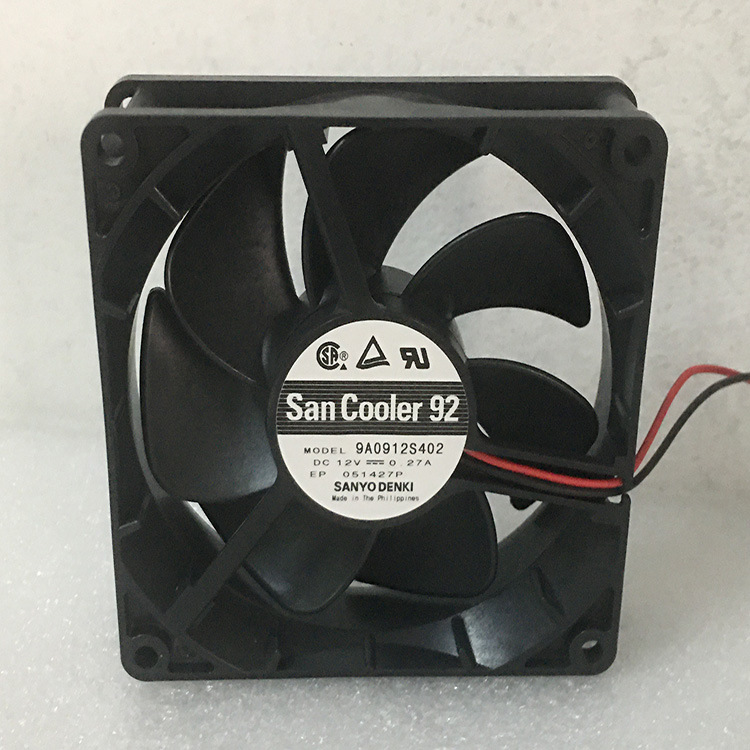 音响散热风扇9225三洋CPU冷却风扇9A0912H401(4011)散热风机