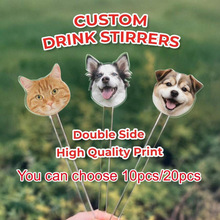 C 61777 Pet wedding cocktail stirrer �������β�ƽ����