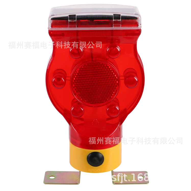 供应太阳能LED警示灯、铁架六角梅花灯 机场施工信号灯 LED爆闪灯