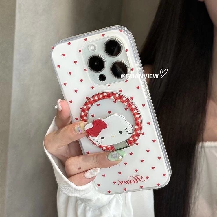 Love Cat Hair Magnetic Holder Samsung S26Ultra Mobile Phone Case Double Layer S25/S24+ Simple S23Fe/A57 Love Cat Hair Magnetic Holder Samsung S26Ultra Mobile Phone Case Double Layer S25/S24+ Simple S23Fe/A57