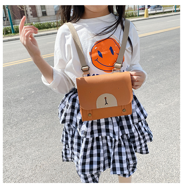 Kid'S Gender Waterproof Solid Color Casual School Kids Backpack