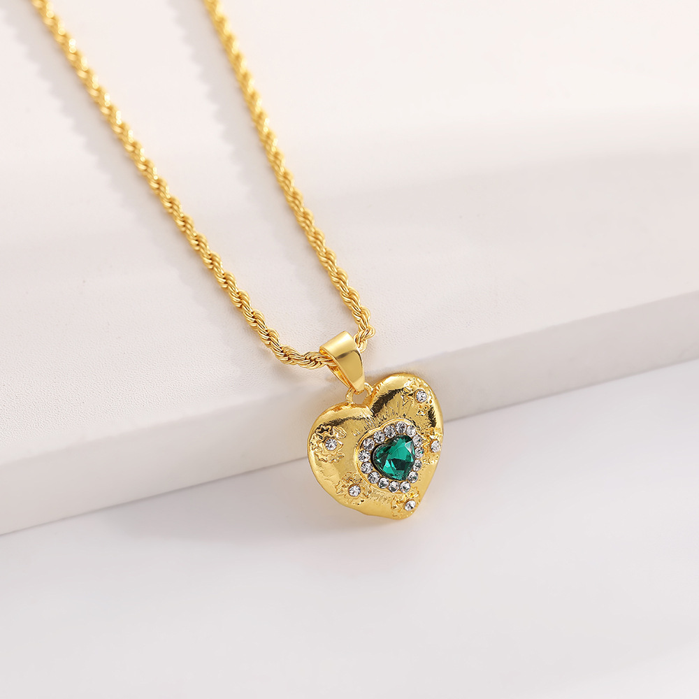 Collar de personalidad de temperamento de moda europea y americana transfronteriza Pendientes Conjunto de anillo Accesorios de cena de cercanías Conjunto de joyería de alta calidad