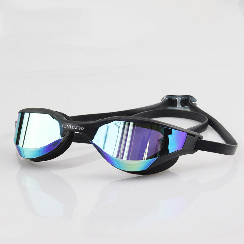Gafas de Natación Profesionales de Gran Angular para Carreras, PC y Silicona, Antivaho image 9