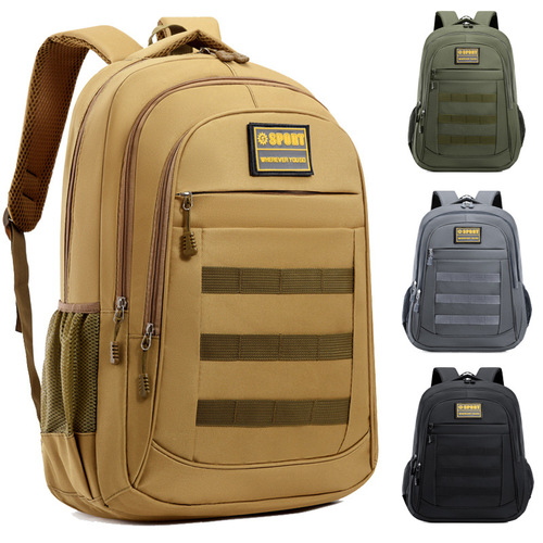 Cross-border foreign trade men's and women's backpacks, trendy middle school and high school student bags, travel backpacks, Korean style casual computer bags