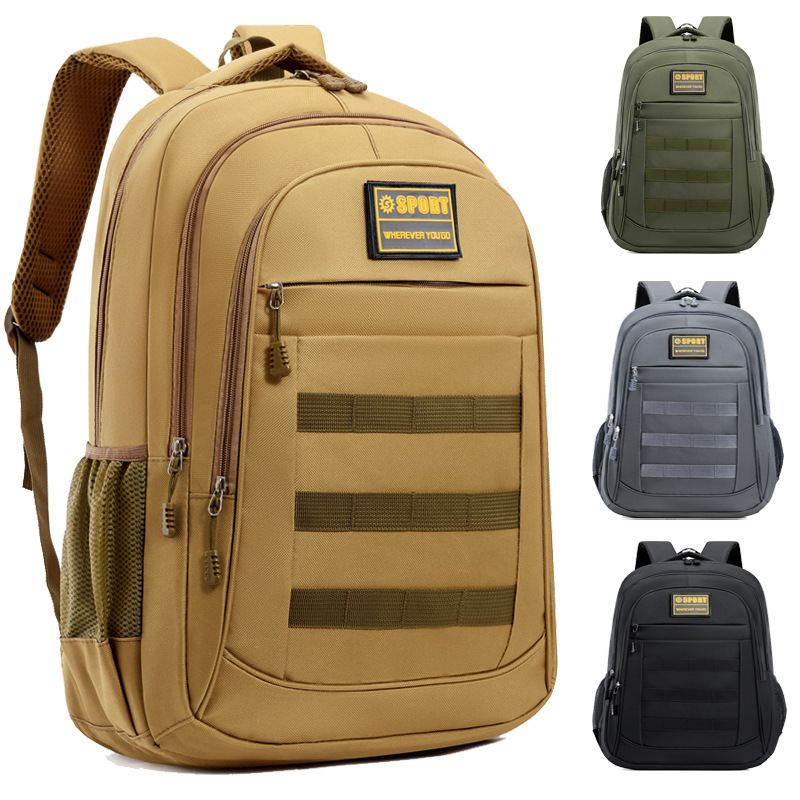Cross-Border Foreign Trade Men's and Women's Backpacks, Trendy Junior and High School Students' School Bags, Travel Backpacks, Korean Style Casual Computer Bags