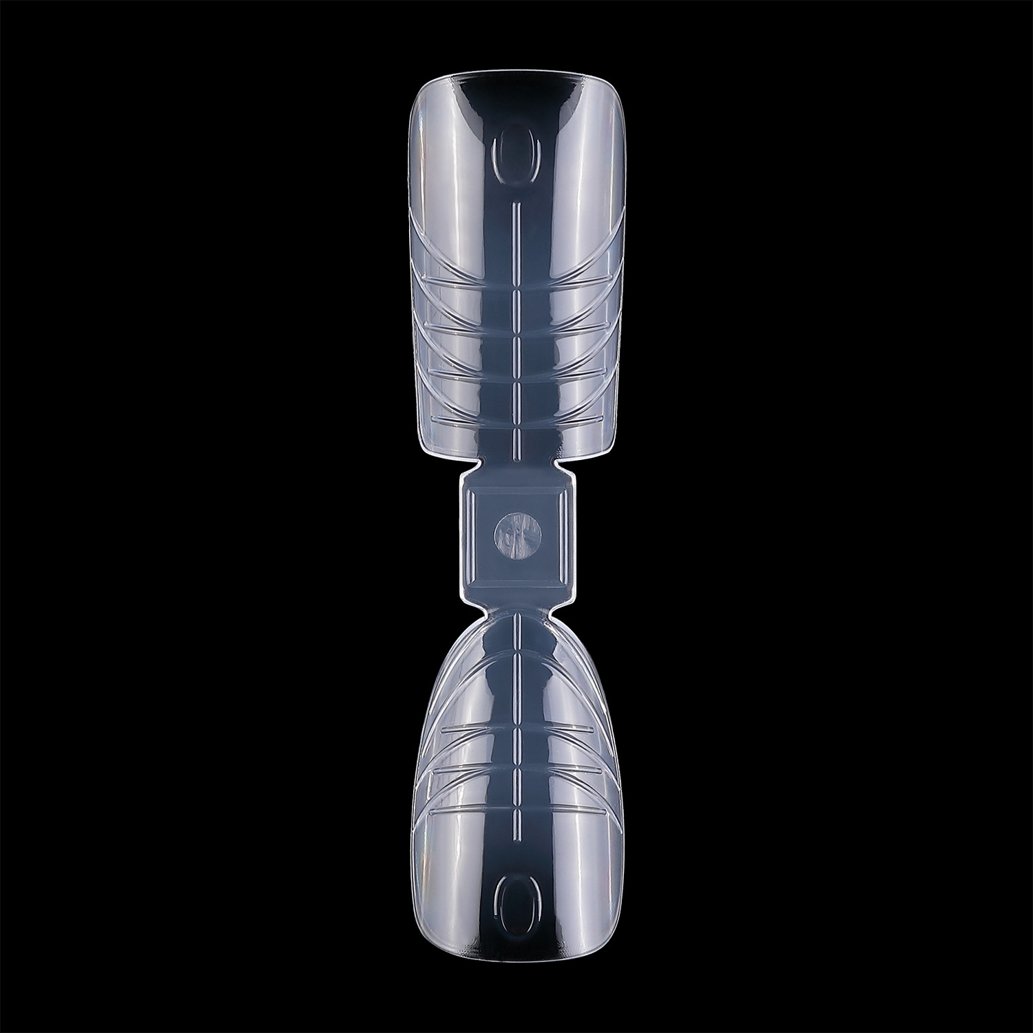 Nail Extension Mold 150 Pieces Boxed, No Paper Backing, Traceless Oval with Scale Lines, Quick Phototherapy Nail Film Wholesale