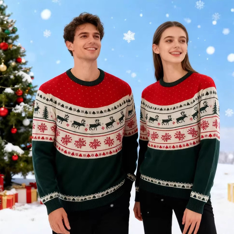 Christmas Sweaters Amazon Wish Cross-Border Exclusive Supply of Ugly Foreign Trade Clothing Ugly Christmas Sweater