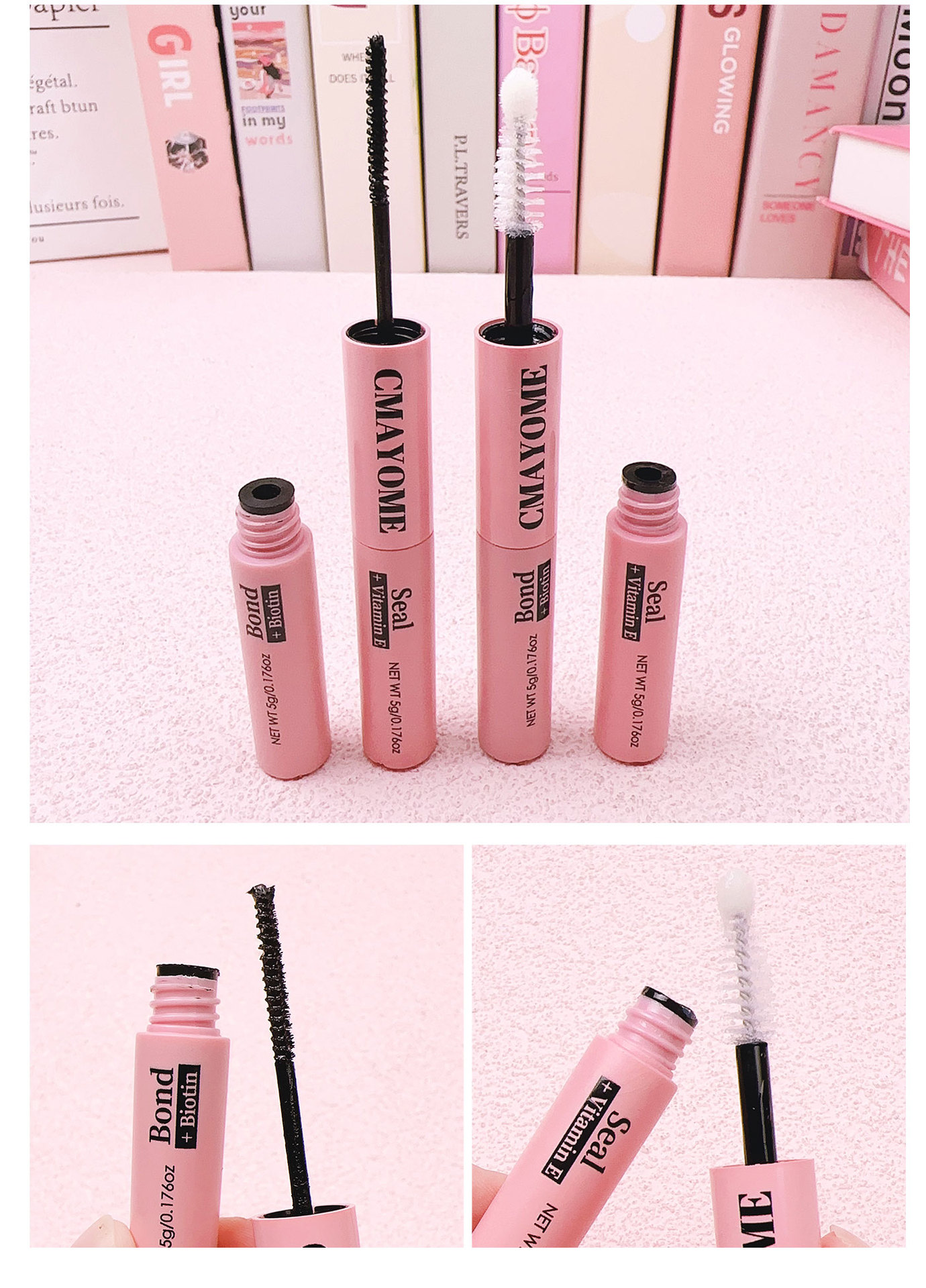 20g Weight Eyelash Glue Makeup Tools Types 1 Quantity Plastic Material Solid Color Pattern Casual, Simple Style Style Casual Simple Style Solid Color Plastic Eyelash Glue 1 13