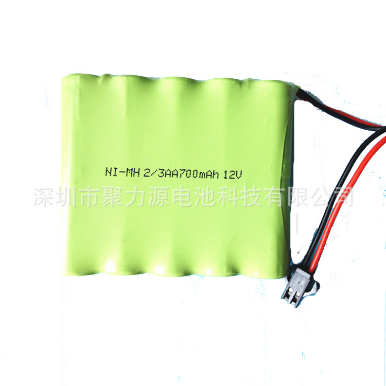 供应镍氢电池2/3AA700MAH 12V 电池组