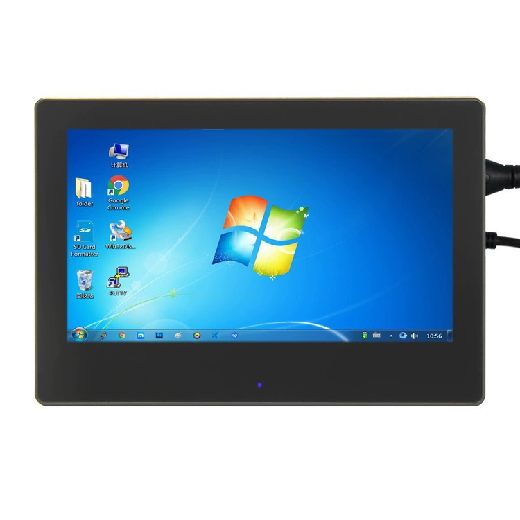 7" ЖК-дисплей Berry Pi HDMI IPS, полноугловой обзор 1024x600 с корпусом