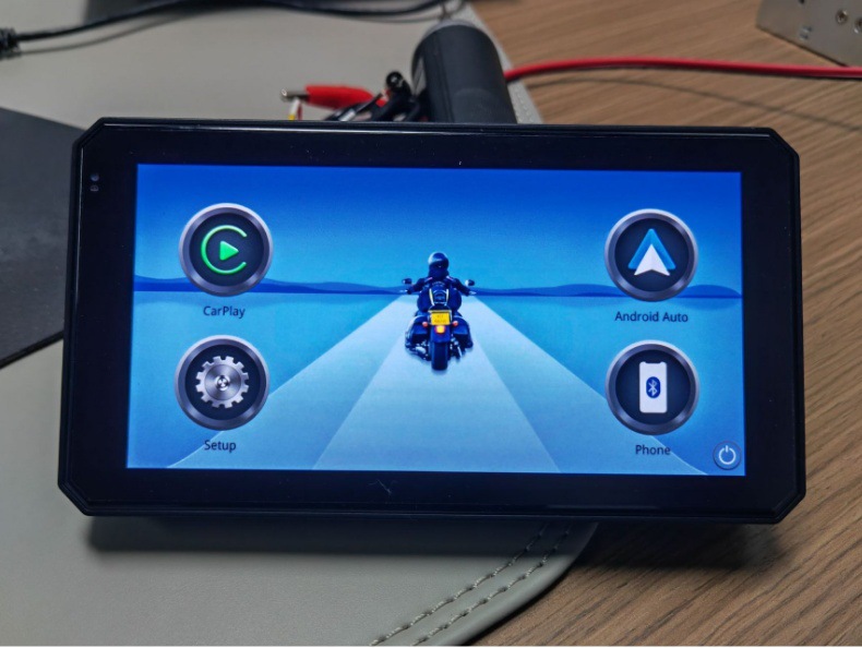 Road Top Road Top Motorcycle Navigation Android Auto CarPlay Screen Bluetooth Monitor