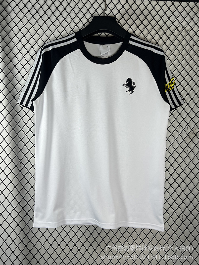 Alessandro Del Piero x adidas x Juventus 2025/26 ADP Originals T-Shirt White Black