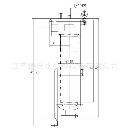 不锈钢单袋式过滤器