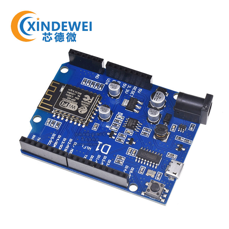 WeMos D1 WiFi UNO R3开发板基于ESP8266 ESP-12F 直用IDE 模块