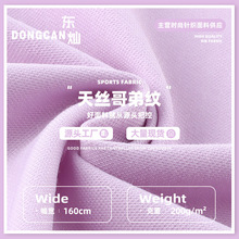 天丝哥弟纹布料 200g春夏精梳锦棉罗马汗布 针织天丝罗马面料