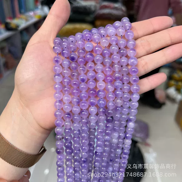 Purple floating flower