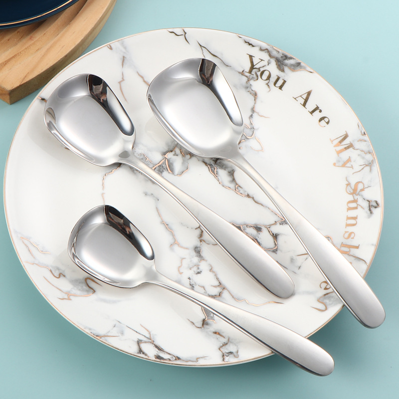 304 acero inoxidable cucharada