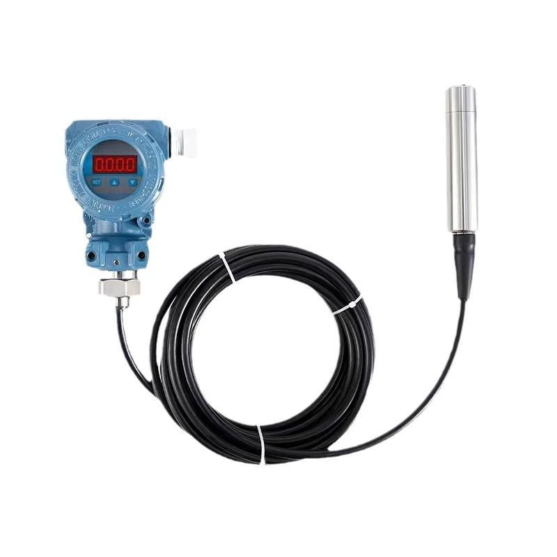 Разделенный ременный дисплей входного давления передатчик уровня воды водонапорная башня скважина обнаружения уровня воды RS485/4-20mA