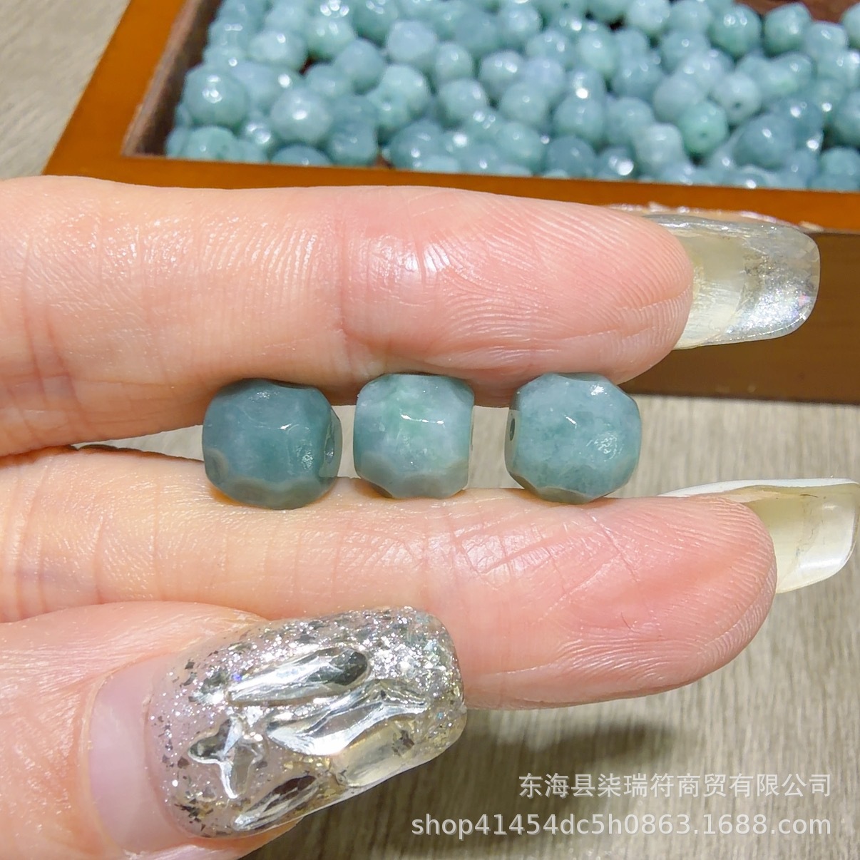 New Jade Accessories DIY Cultural Accessories Bracelet Bracelet Bead Rope Pendant Creative Accessories