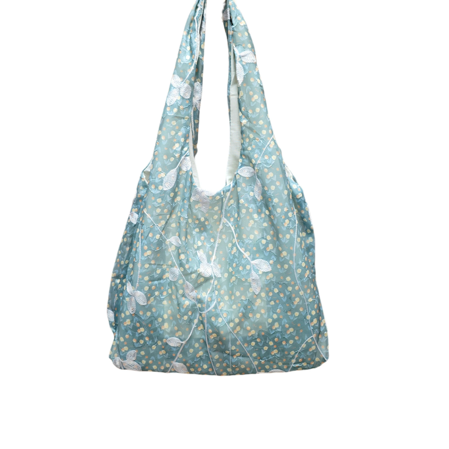 Universal one-shoulder bag, capacious shoulder bag, with embroidery