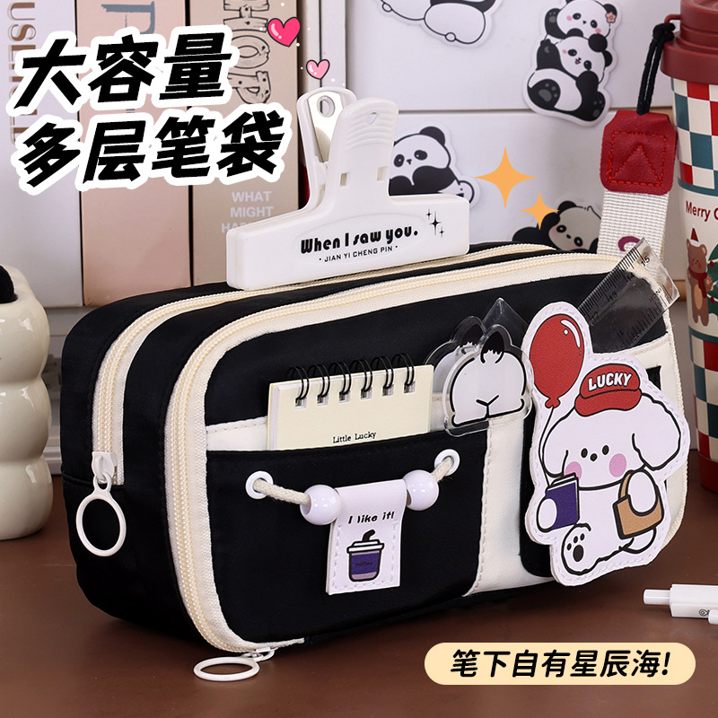 Estuche para lápices para niños en la temporada escolar, alto valor y gran capacidad